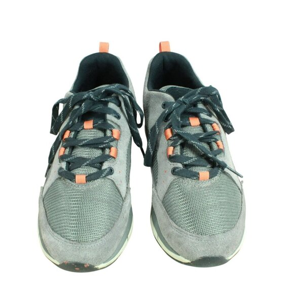 LL Bean Gray Suede Fitness Comfort Cushioned Walking Sneaker Shoes Size 10 M - Picture 5 of 10